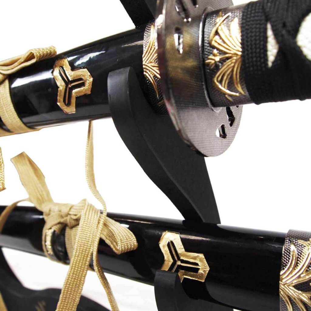 Samuraischwert Set Kill Bill Katana Wakizashi Tanto mit ...