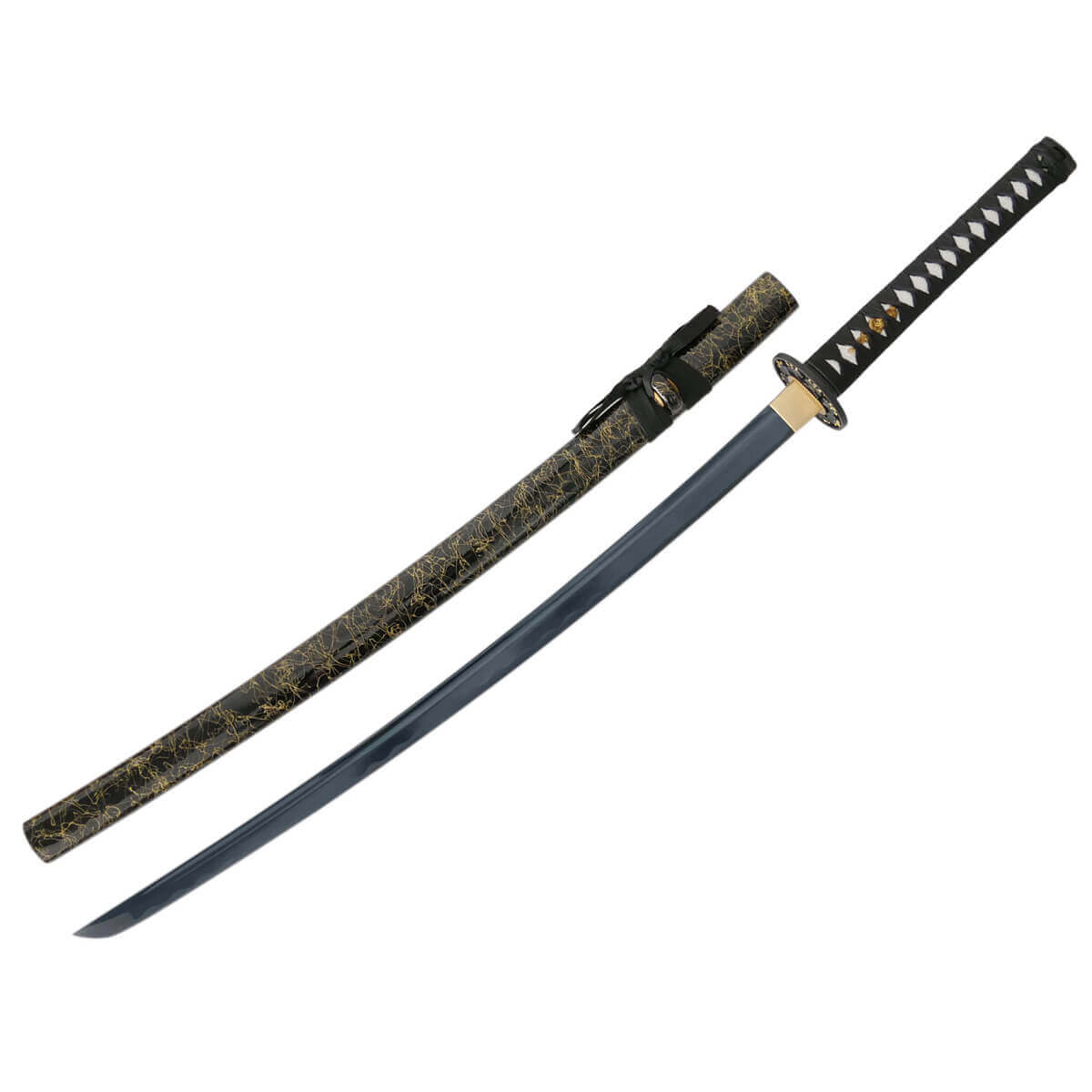 Cold Blue Steel Katana mit blauer Klinge –